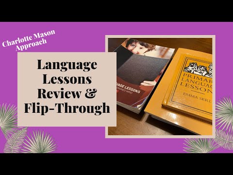 Language Lessons Review | Charlotte Mason Style | Homeschool Curriculum Flip-Through