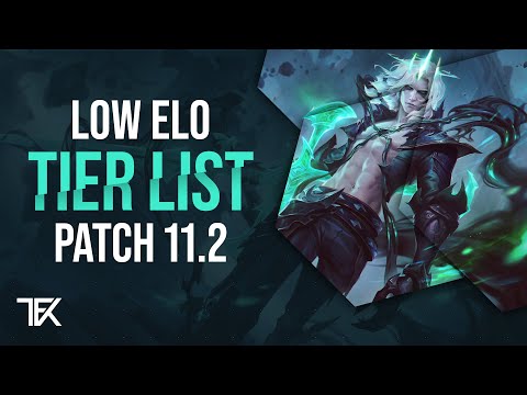 Low Elo Tier List | Patch 11.2 | german | TFK