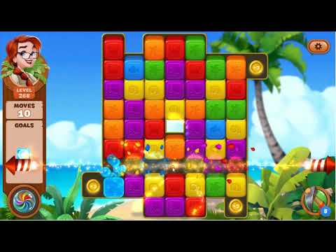 Lost Island Blast Adventure Level 268 - No Boosters