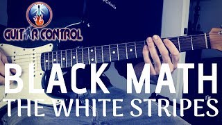 How To Play "Black Math" By The White Stripes - Easy Power Chord Guitar Lesson Riffs