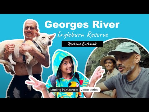 Weekend Bush Walk | Georges River - Ingleburn Reserve with Milo & Anarghya #kannadavlogs