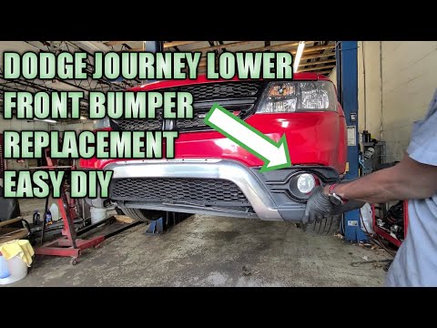 dodge journey lower front bumper moulding replacement