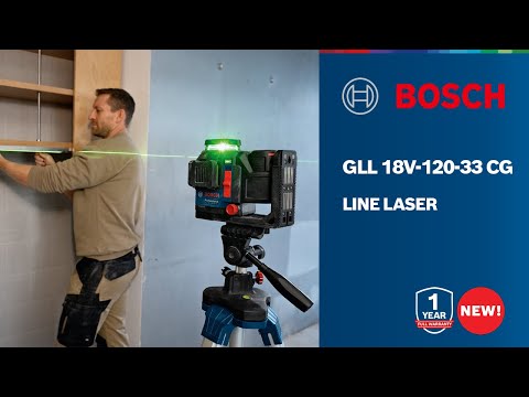 BOSCH GLL 18V-120-33 CG PROFESSIONAL LINE LASER