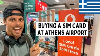 Buying a Sim Card for Greece at Athens Airport in 2024