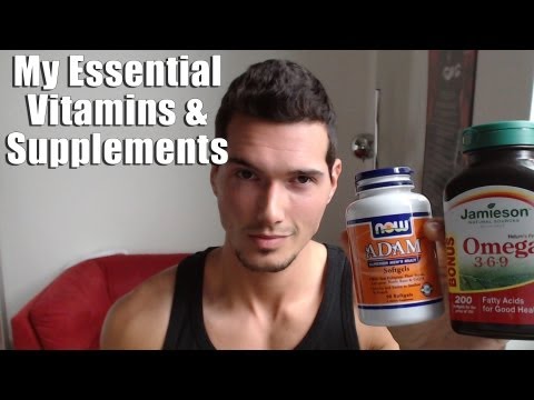 My Vitamins & Supplements: Omega, Creatine, CLA, and... Video