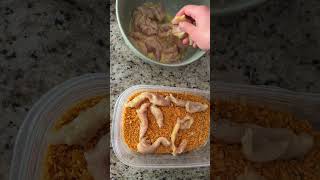 Cheez-It Chicken Tenders with Homemade Honey Mustard 