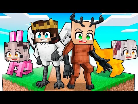 EVERYONE IN ONE BLOCK - Minecraft