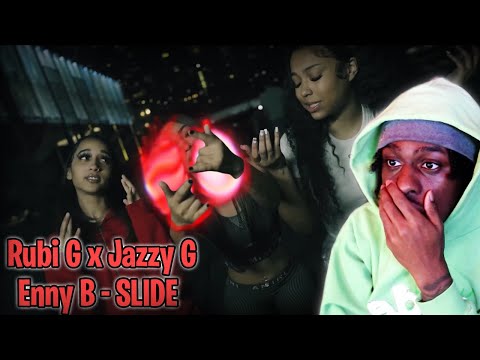 Romani Reacts To Rubi G x Jazzy G x Enny B - SLIDE (Official Music Video) |Directed by Billydraco|