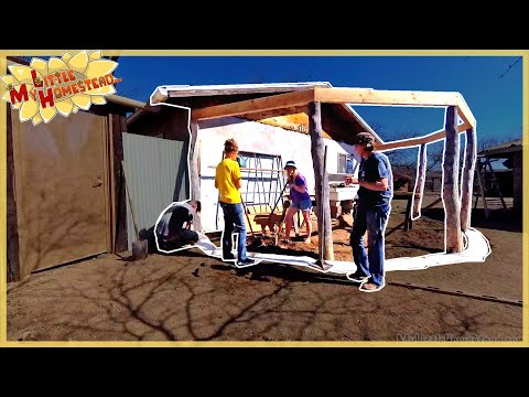 Construction Start | Earthbag Kitchen & Bathroom | Weekly Peek Ep130