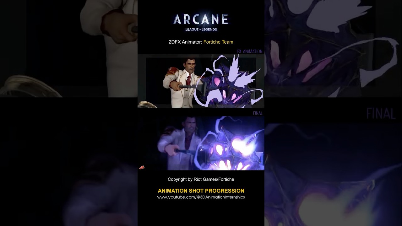 ARCANE S2 | How Fortiche Animated the Hexcore wanting Viktor badly