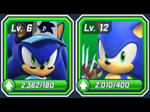 Sonic Forces - Prime Boscage Maze Sonic vs Slugger Sonic - All 71 Characters Unlocked Gameplay