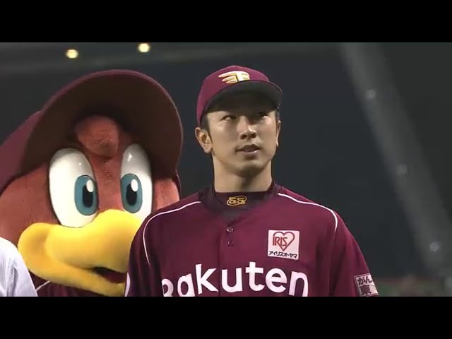 イーグルス西田選手ヒーローインタビュー 2014/7/21 L-E