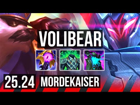 VOLIBEAR vs MORDEKAISER (TOP) | NA Master | 25.24