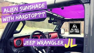 Installing an Alien Sunshade with the Hardtop on a Jeep Wrangler JL