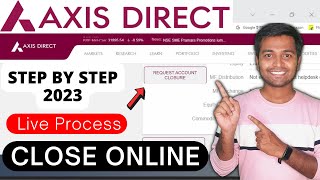 how to close axis direct demat account online | close axis direct trading account online