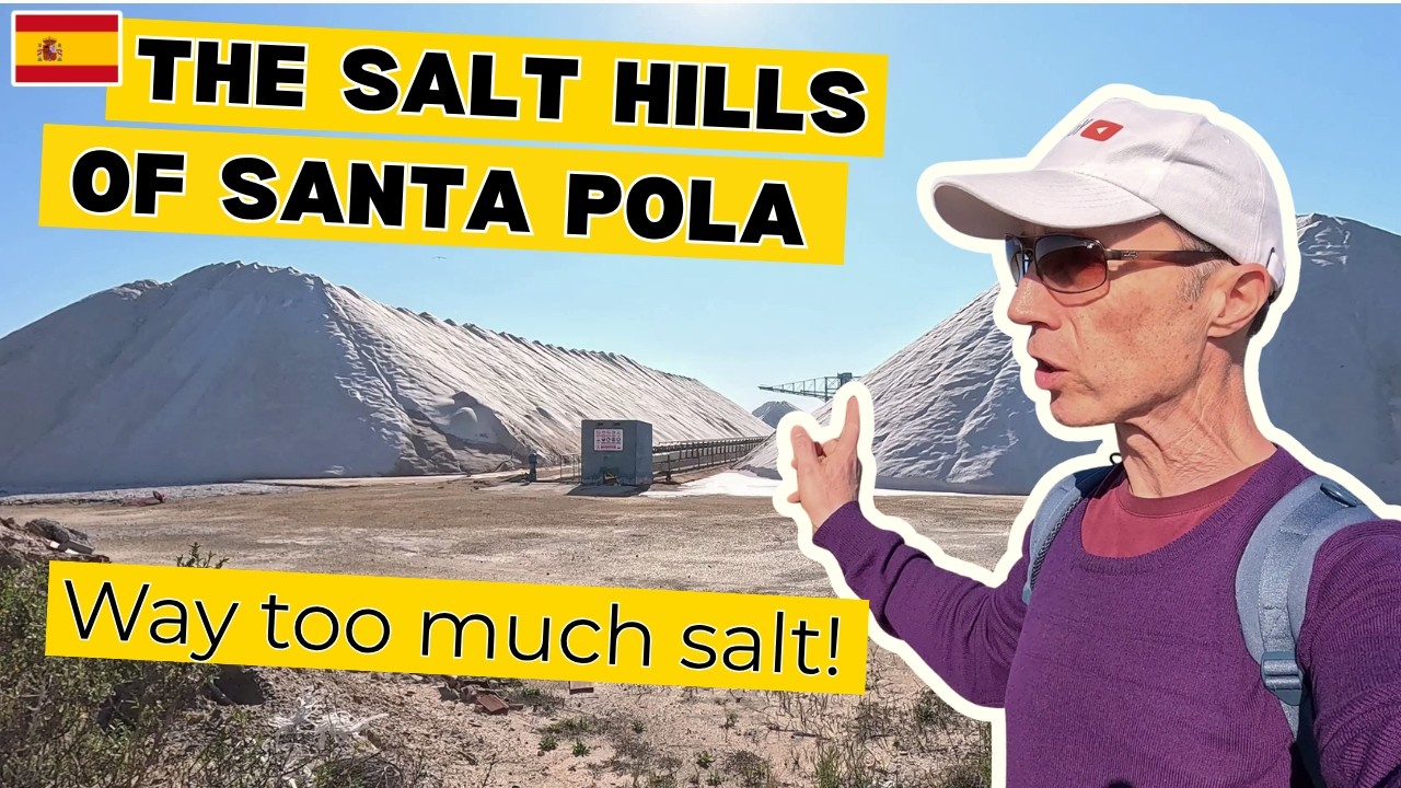 Santa Pola salt hills and salinas