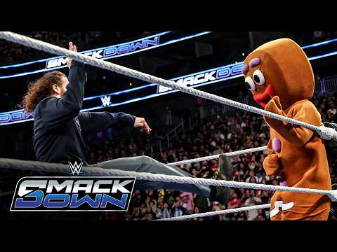 Sami Zayn HELLUVA KICKS the Gingerbread Man: SmackDown highlights, April 17, 2026