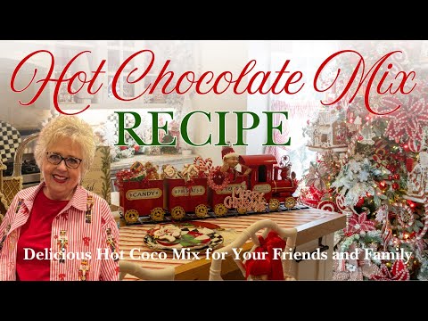 Marie's Famous Homemade Hot Chocolate Mix 🍫❄️ DIY Christmas Cocoa Recipe | Amber Marie & Company!