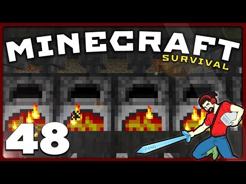 Minecraft Survival | FURNACES AND FACEPALMS!  || [S01E48] Vanilla 1.12 Lets Play