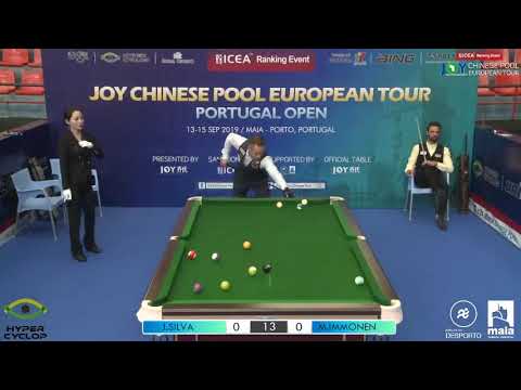 Mika Immonen VS Joao Silva - QF - 2019 Joy Chinese Pool Euro Tour Portugal Open