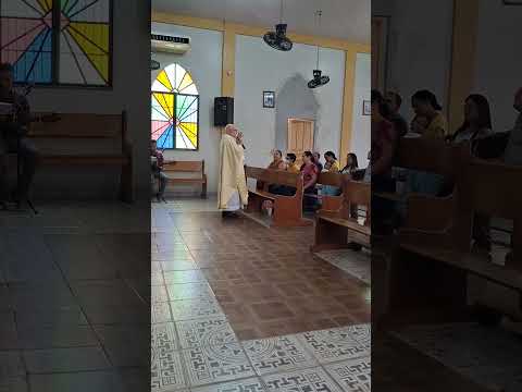 Santa missa em minha Paróquia Menino Jesus