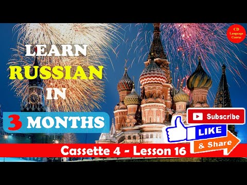 CD4: Learn Russian in 3 Months - Lesson 16