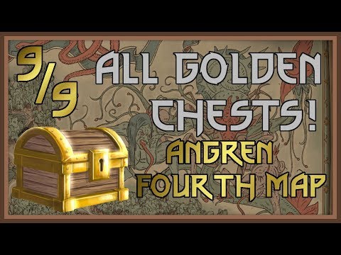 All Golden Chests in Angren 9/9 - Fourth Map in Thronebreaker: The Witcher Tales