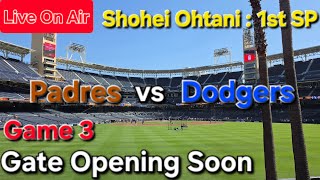 【ライブ配信】対サンディエゴ・パドレス〜シリーズ最終戦〜大谷翔平選手は1番先発投手で出場⚾️まもなくゲートオープン⚾️Shinsuke Handyman がライブ配信中！