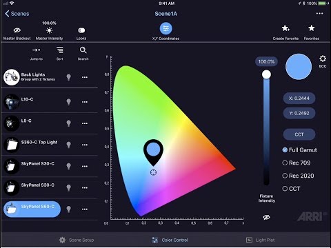 Stellar Tutorial: Color Modes and Light Output
