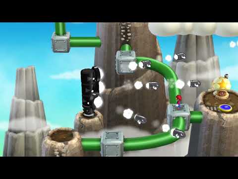 World 6 Map - New Super Mario Bros Wii (Extended 15 Minutes)