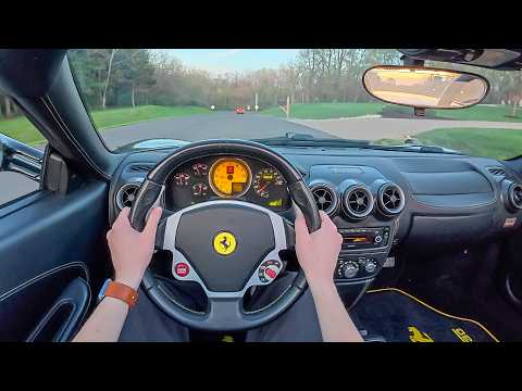 2008 Ferrari F430 Spider – 8500 U/min brüllender V8 bei Sonnenuntergang