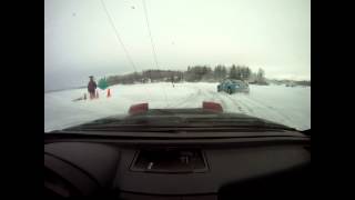 preview picture of video 'AASCLC Ice Racing Ride onboard Tank FC3S'