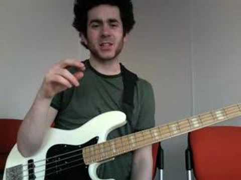 Bad Habits For Bass: Tension in the plucking hand. 