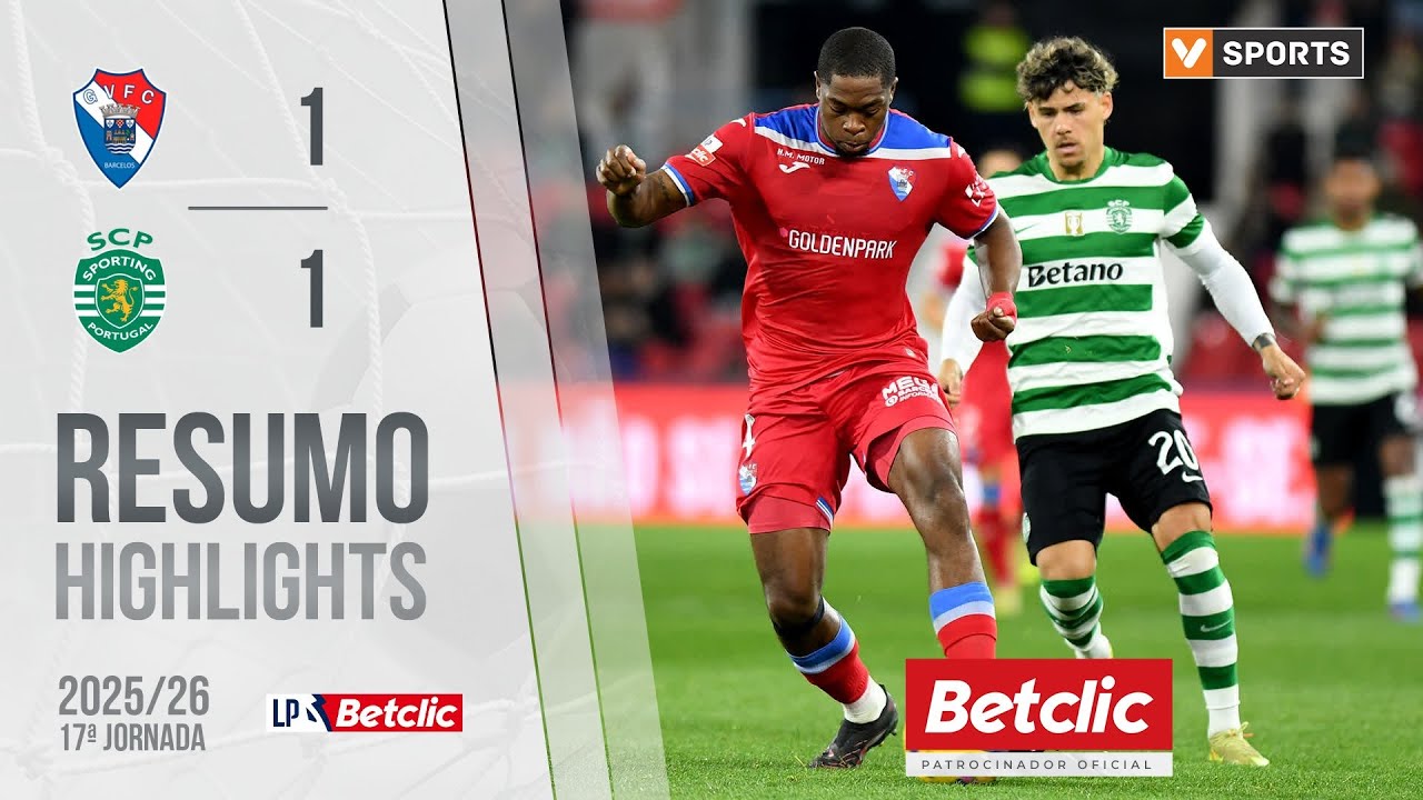 Highlights: Gil Vicente vs Sporting CP Season 2025/2026
