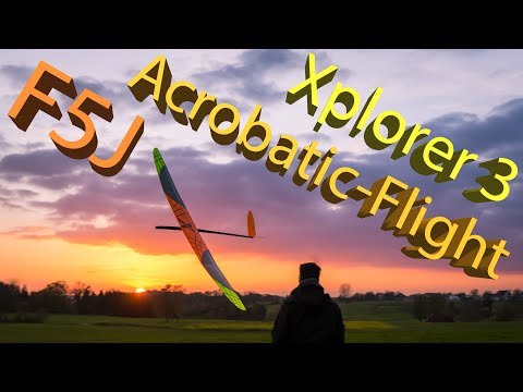Langweiliges Segelflugzeug? Xplorer 3 Hochleistungssegler Kunstflug mit Julian Benz