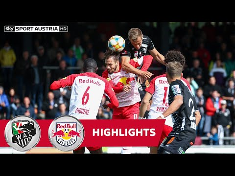 tipico Bundesliga, 28. Runde: Wolfsberger AC - FC Red Bull Salzburg
