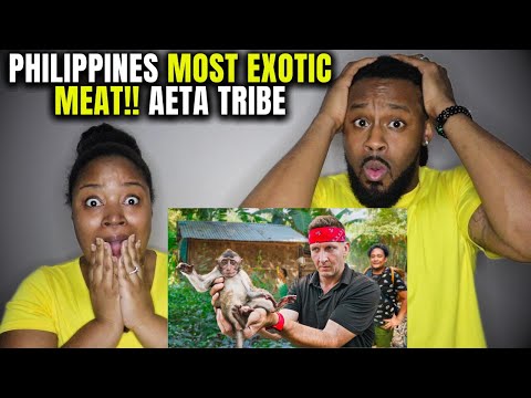 🇵🇭 EATING WITH THE AETAS! | Americans React to Philippines Most Exotic Meat with the Aeta Tribe