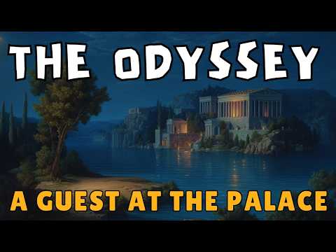 🌊 Fall Asleep to WAVES & a Story You’ll Never Finish 😴 The Odyssey: Part 3 - A Guest at the Palace 😴