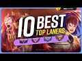 The 10 BEST Top Laners to ESCAPE LOW ELO in Season 14 - League of Legends