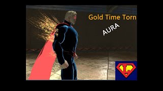 DCUO Gold Time Torn Aura