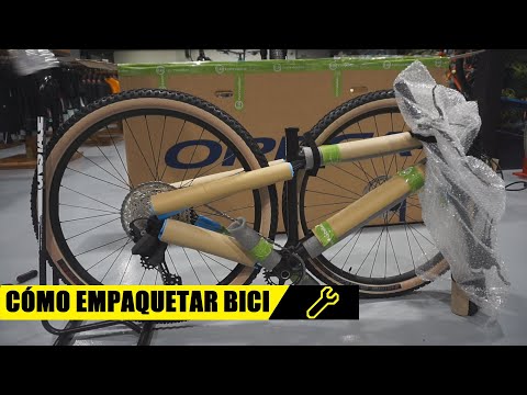 Part of a video titled CÓMO ENVIAR TU BICI - VIAJES O VENTAS - YouTube