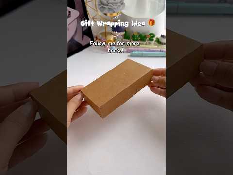 Gift Box Hack! 🎁 #shorts #art #diy #muktaartandcraft #youtubeshorts