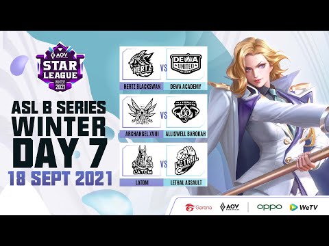 ASL B Series 2021 Winter W2D7 - Garena AOV Indonesia
