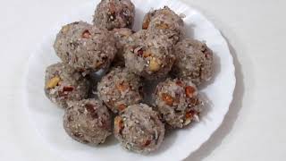 Coconut dry fruit laddu recipe in hindi/Dry coconut laddu/Nariyal ke Ladoo/Dry coconut Ladoo/Ladoo