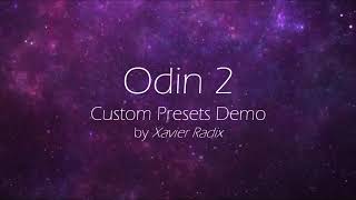 Video thumbnail for Odin 2 VST Synth - Custom Presets Demo by Xavier Radix