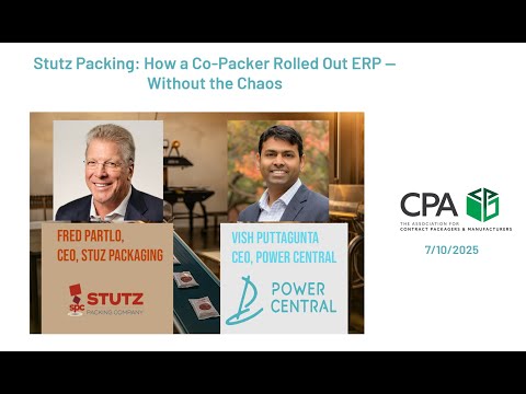 Deploying ERP for Food Production & Packaging without Chaos. Highlights