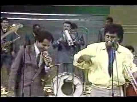 Sandy Reyes, Wilfrido Vargas y Dioni Fernandez