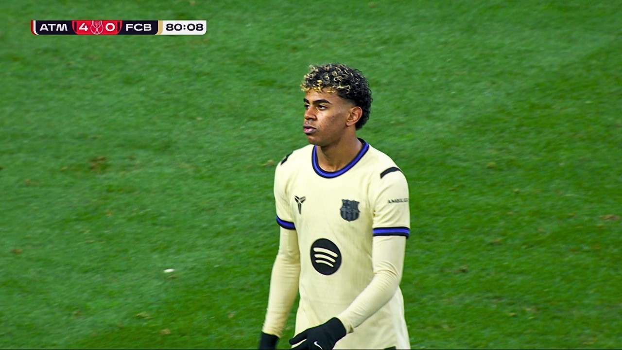 Lamine Yamal vs Atletico Madrid 2026 (Away) HD 1080i