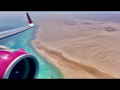 Airbus A321neo | Wizz Air | Vienna (VIE) — Sharm el-Sheikh (SSH) | Full Flight | 4K