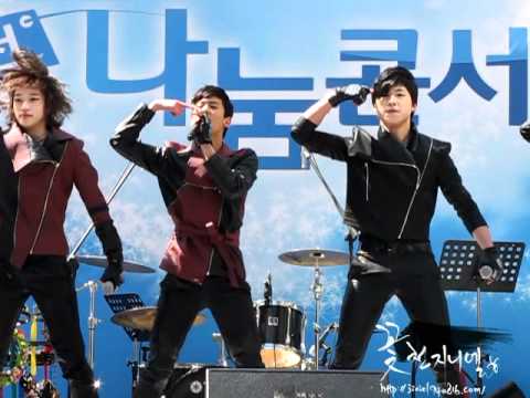 TEEN TOP 110326 나눔 콘서트 박수 (clap)